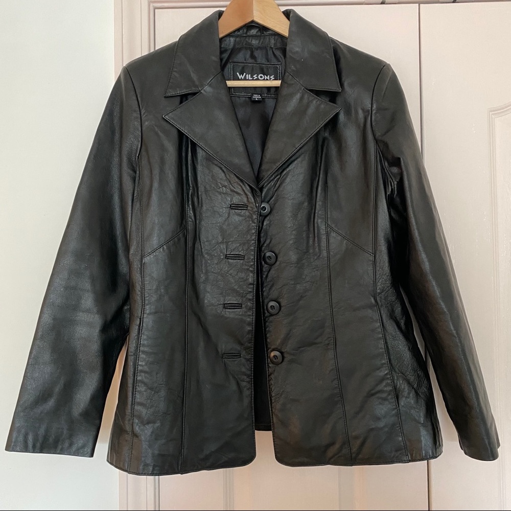 Black Wilson’s Leather Jacket